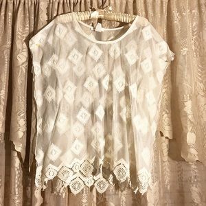Lace Swim Cover Up